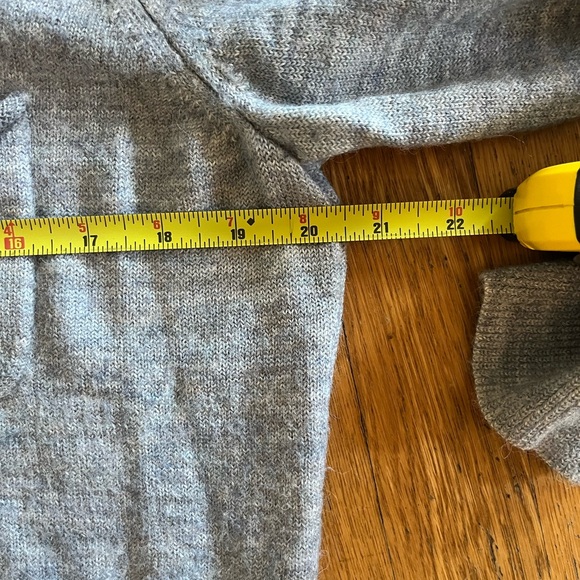 Outerknown Light Gray Crewneck Alpaca Wool Sweater - Picture 5 of 9